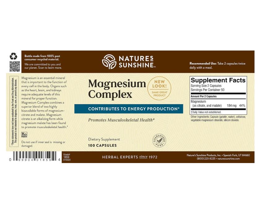 Magnesium Complex - Apoya tu energía y bienestar diario - vista 2
